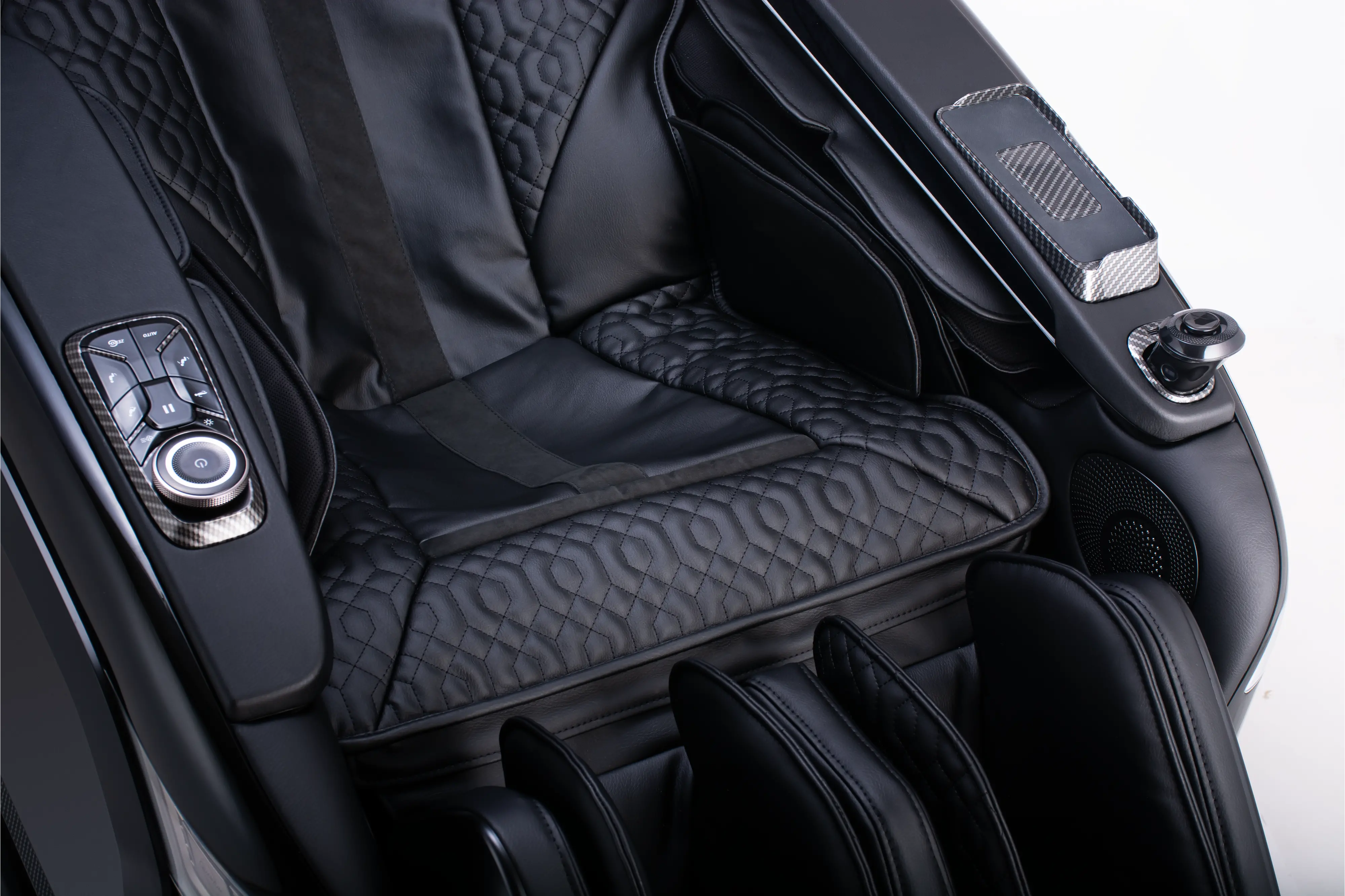 CZ-800 QUANTUM MSG CHR/BLK-BLK Cozzia Quantum CZ-800 Black Massage Chair-14