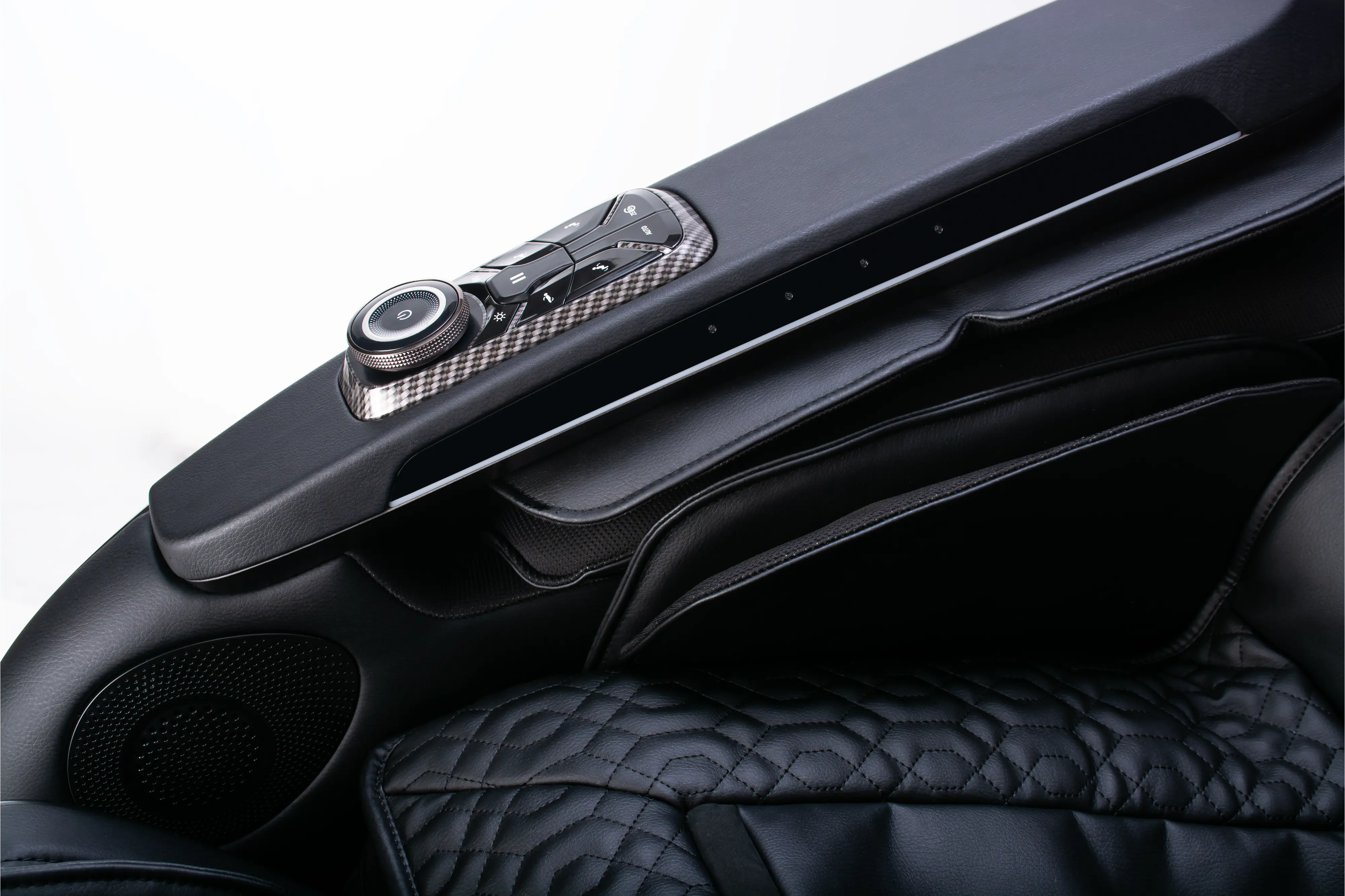 CZ-800 QUANTUM MSG CHR/BLK-BLK Cozzia Quantum CZ-800 Black Massage Chair-17