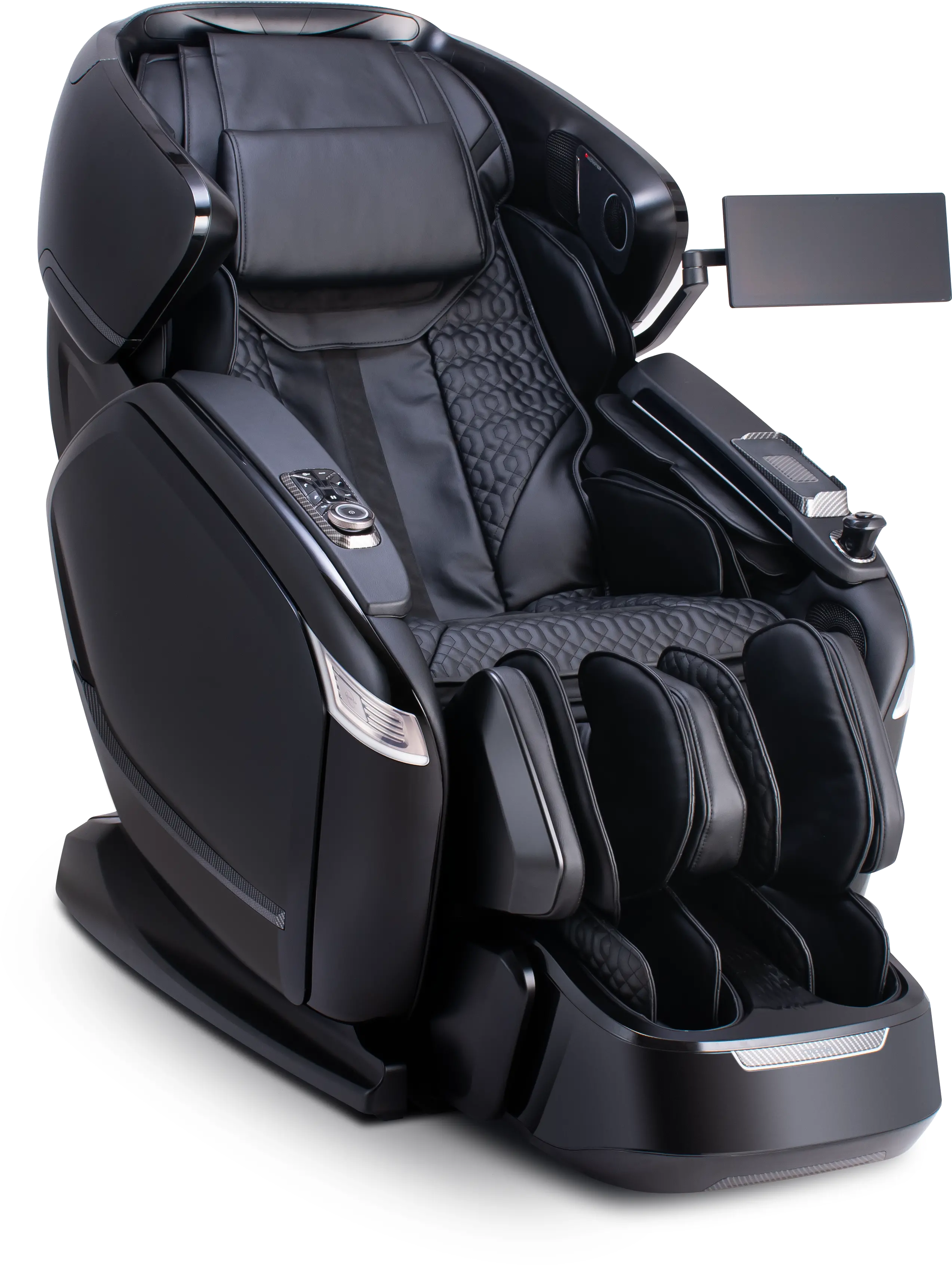CZ-800 QUANTUM MSG CHR/BLK-BLK Cozzia Quantum CZ-800 Black Massage Chair-2