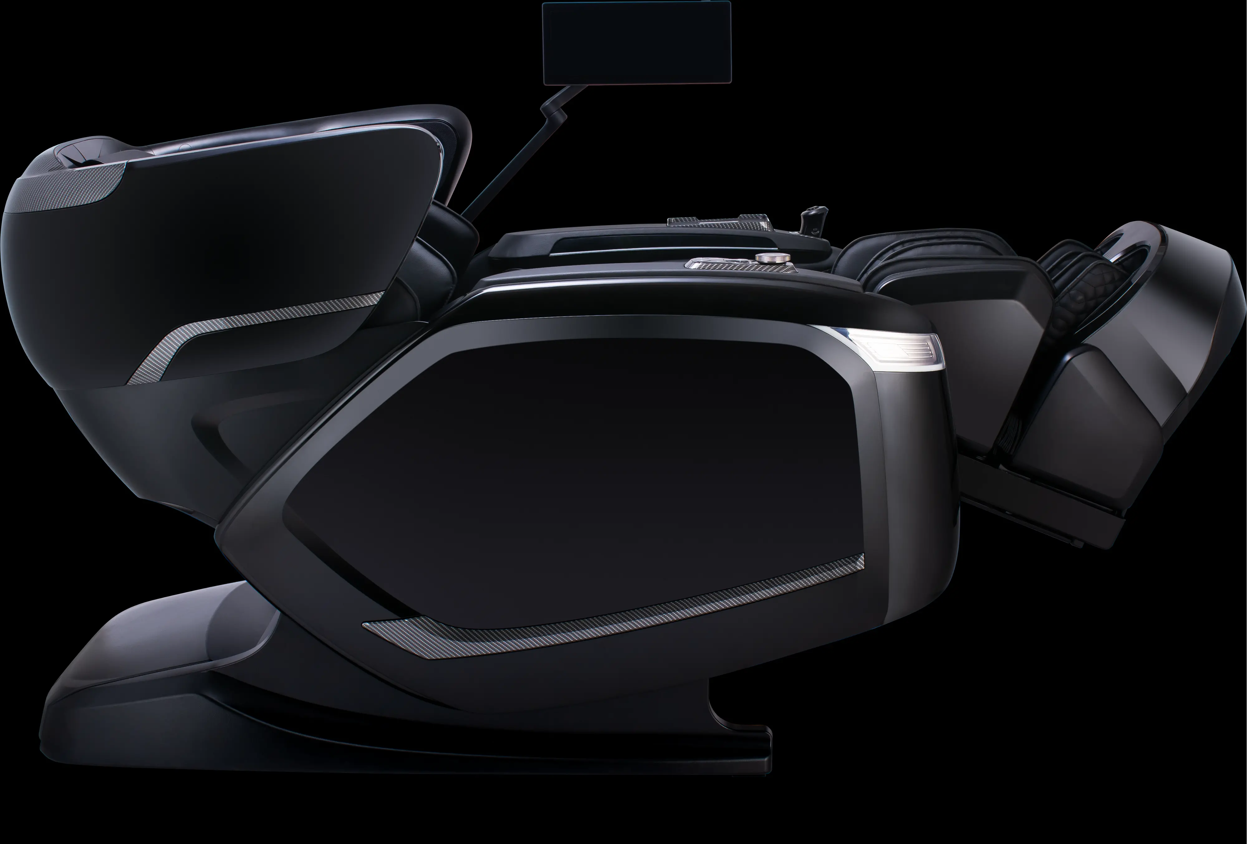 CZ-800 QUANTUM MSG CHR/BLK-BLK Cozzia Quantum CZ-800 Black Massage Chair-6