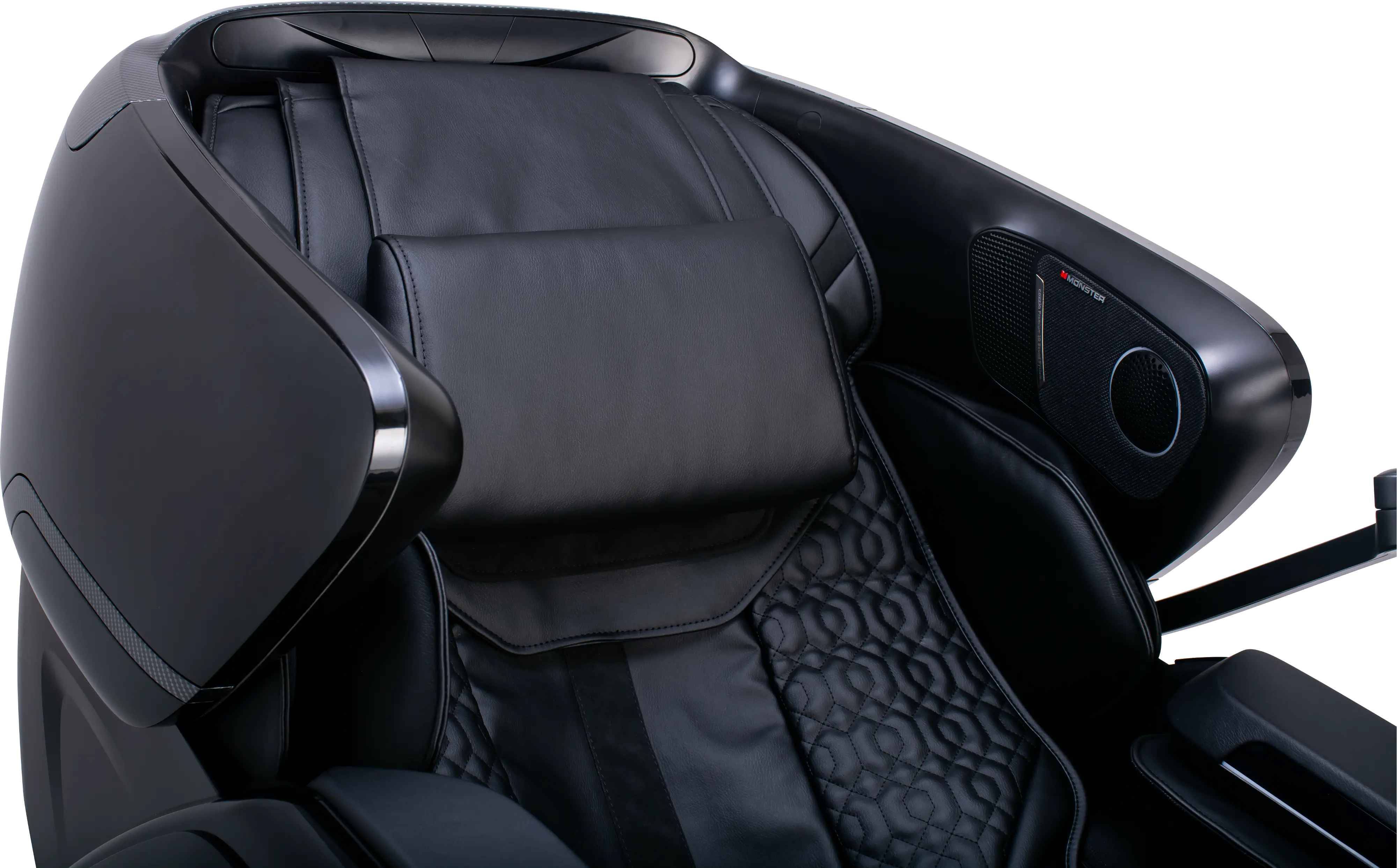 CZ-800 QUANTUM MSG CHR/BLK-BLK Cozzia Quantum CZ-800 Black Massage Chair-9