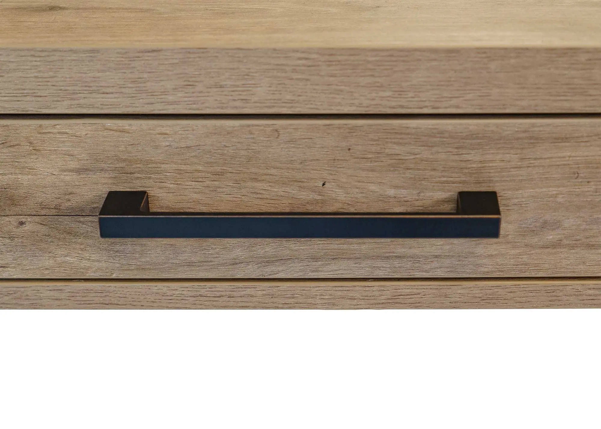 Mason Natural and Black L-Shaped Desk-2