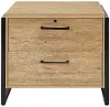 Mason Natural and Black Lateral File