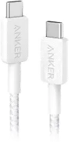 ANKER 3' 322 Braided USB-C Cable - White