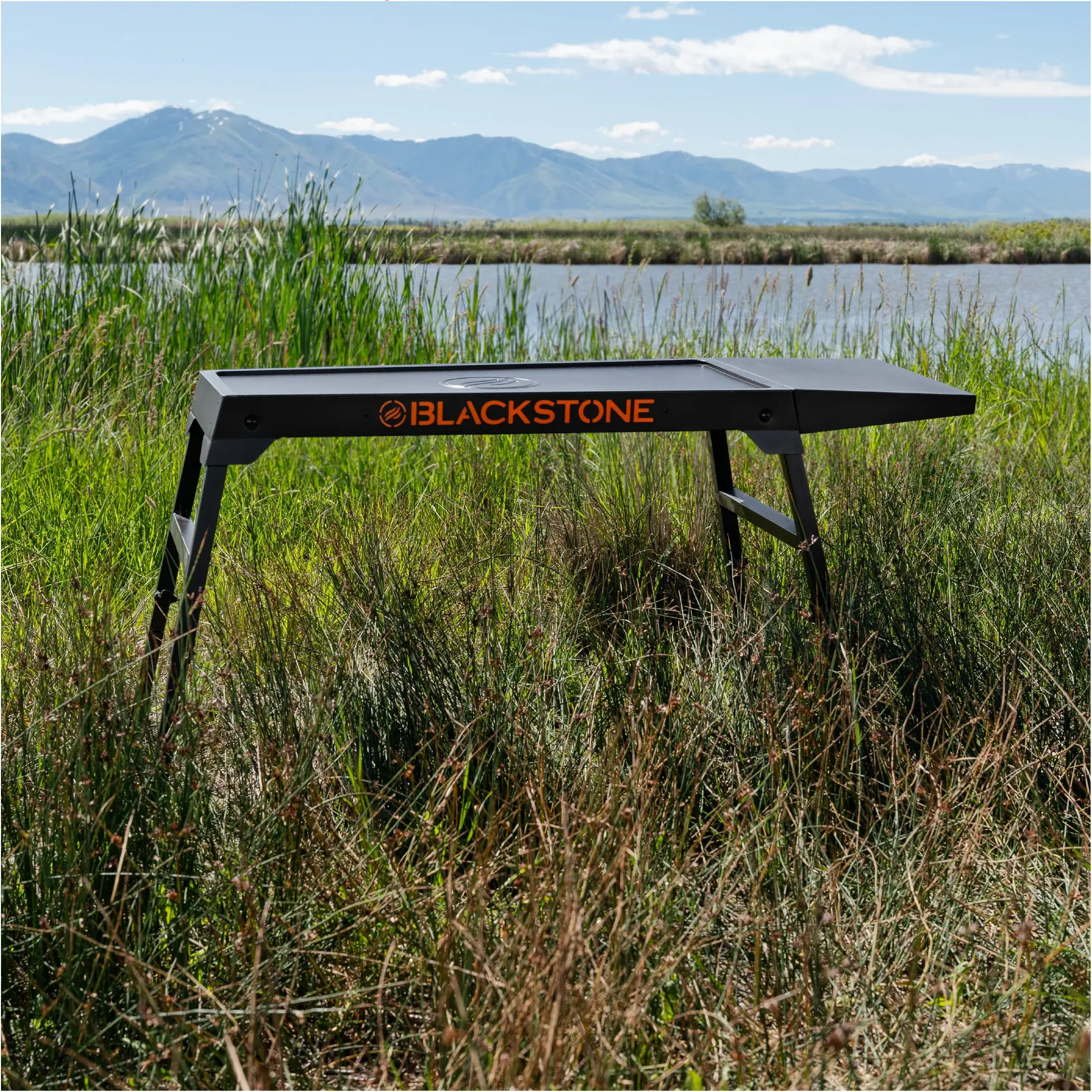 5477 Blackstone XL Omni Leg Stand with One Shelf-2