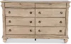 589WT-BR31 Traditions Saddle Tan Dresser