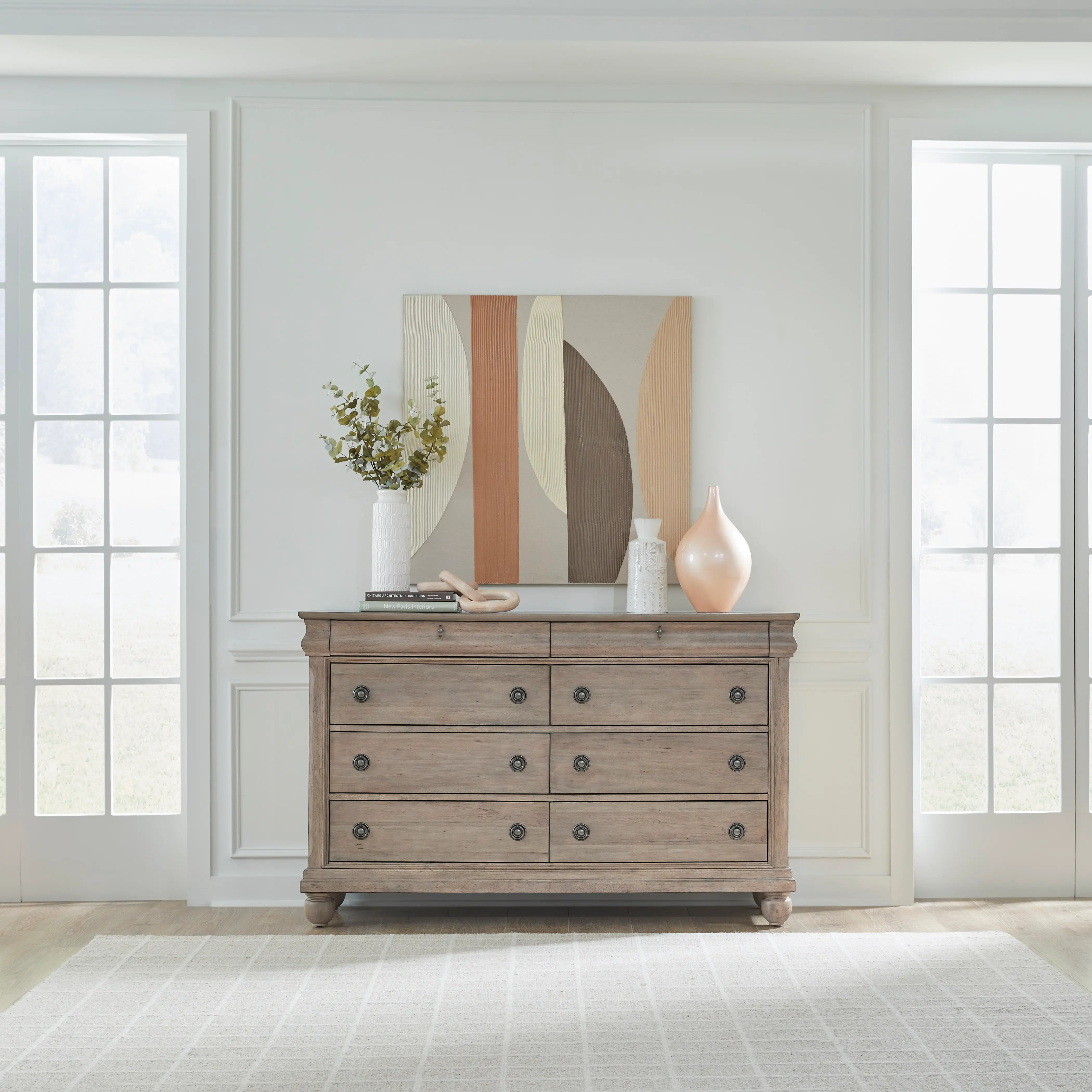 589WT-BR31 Traditions Saddle Tan Dresser-2