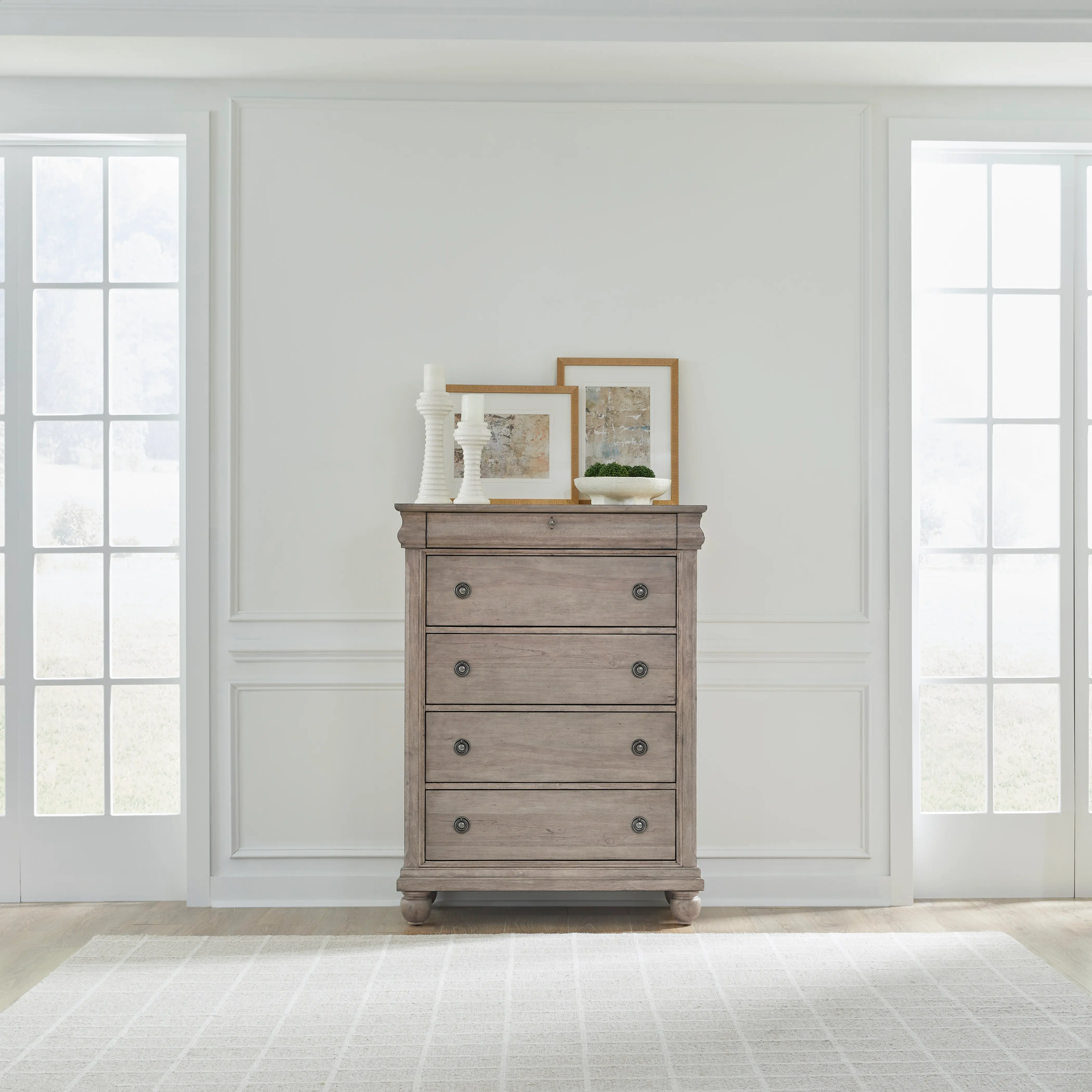 589WT-BR41 Traditions Saddle Tan Chest of Drawers-2