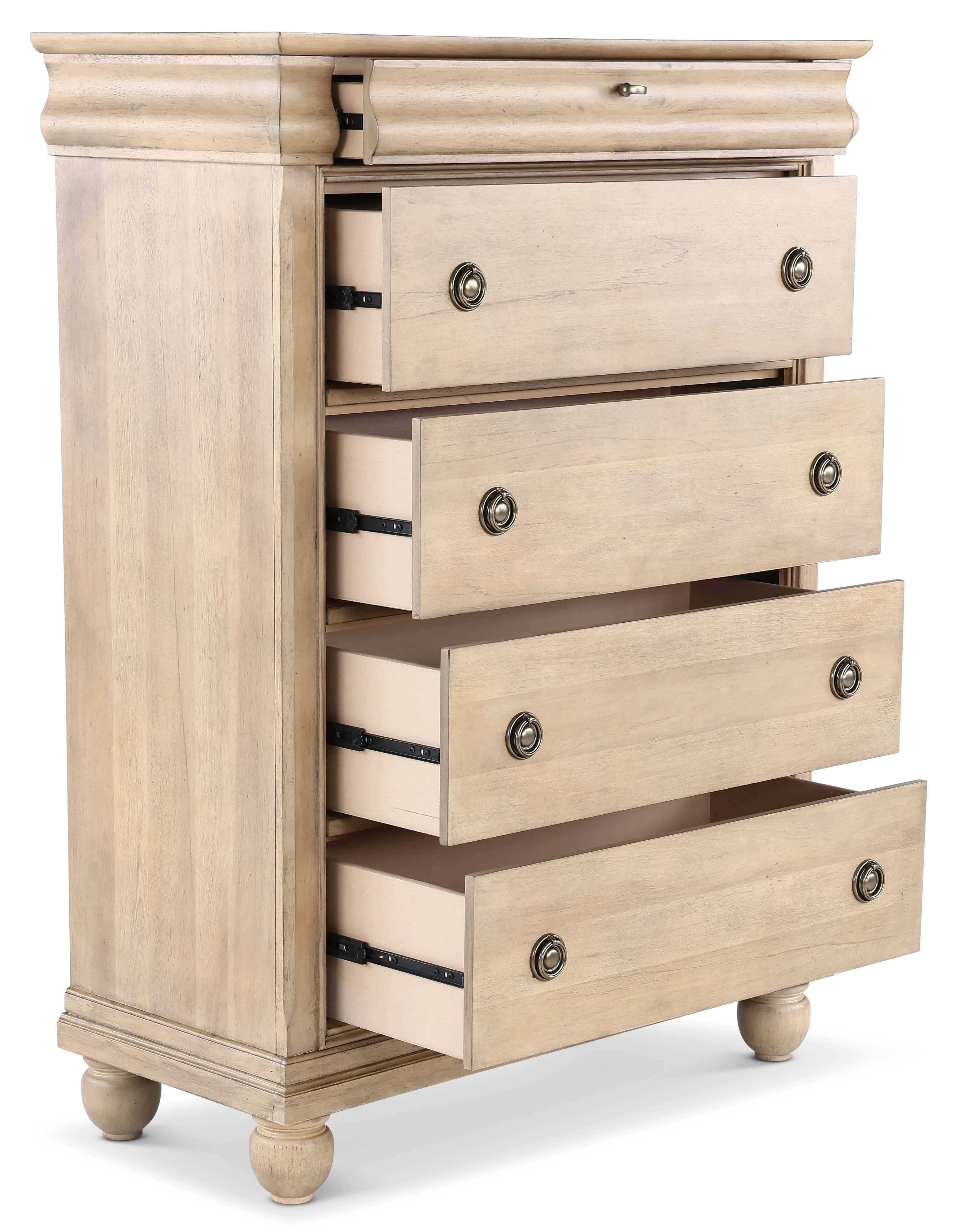 589WT-BR41 Traditions Saddle Tan Chest of Drawers-6