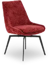 Cade Cherry Red Upholstered Dining Chair