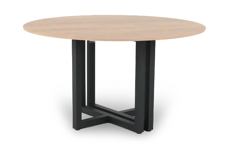 Cade Washed Oak Dining Table