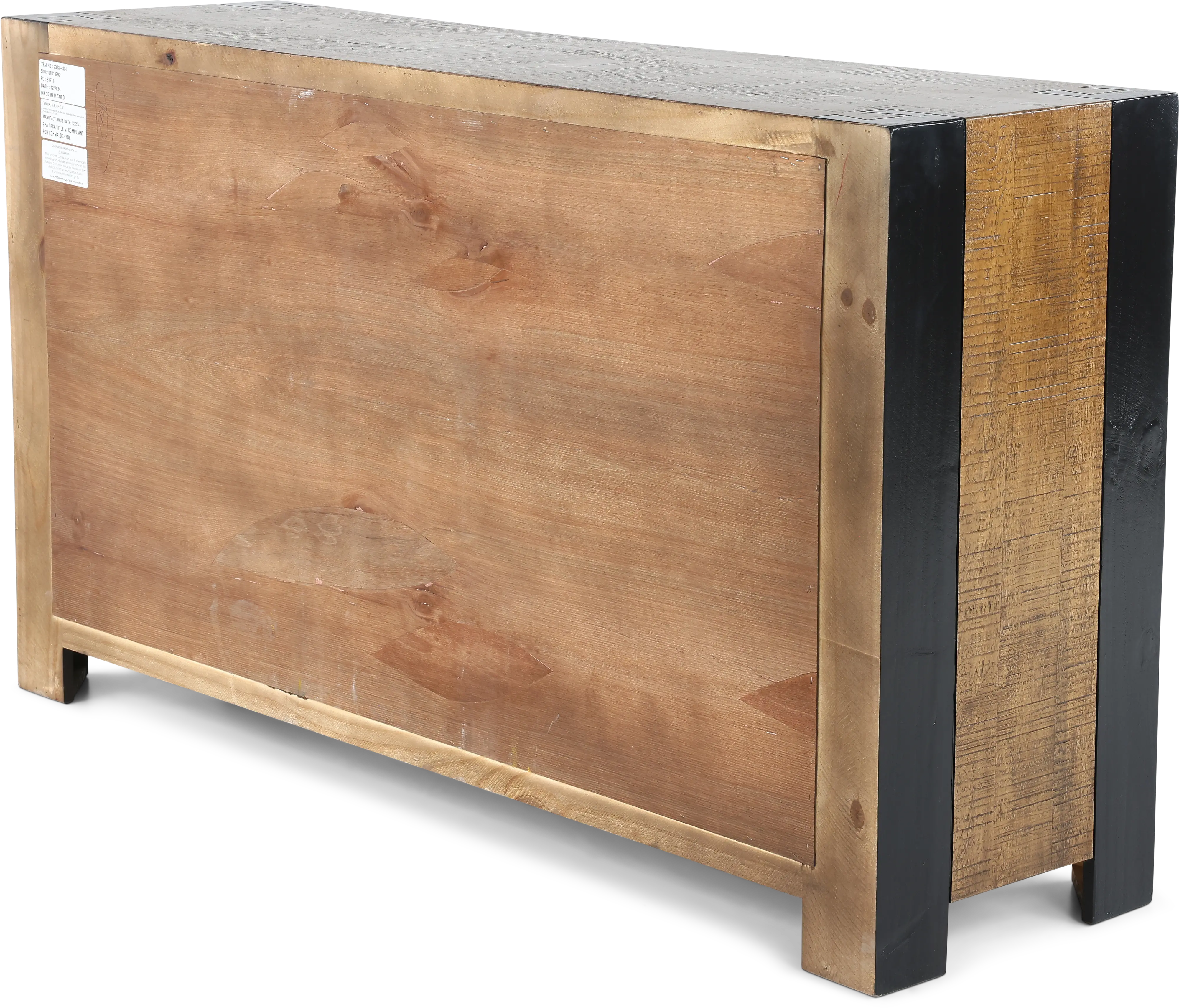 Pacifico Natural Caramel and Black Dining Buffet-6