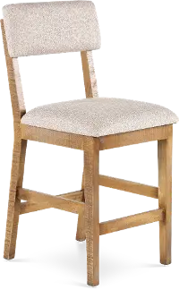 Pacifico Natural Caramel Counter Height Stool