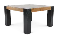 Pacifico Black and Brown Counter Height Dining Table
