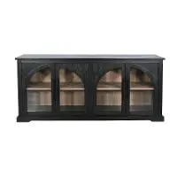 Elena Black and Oak Dining Server