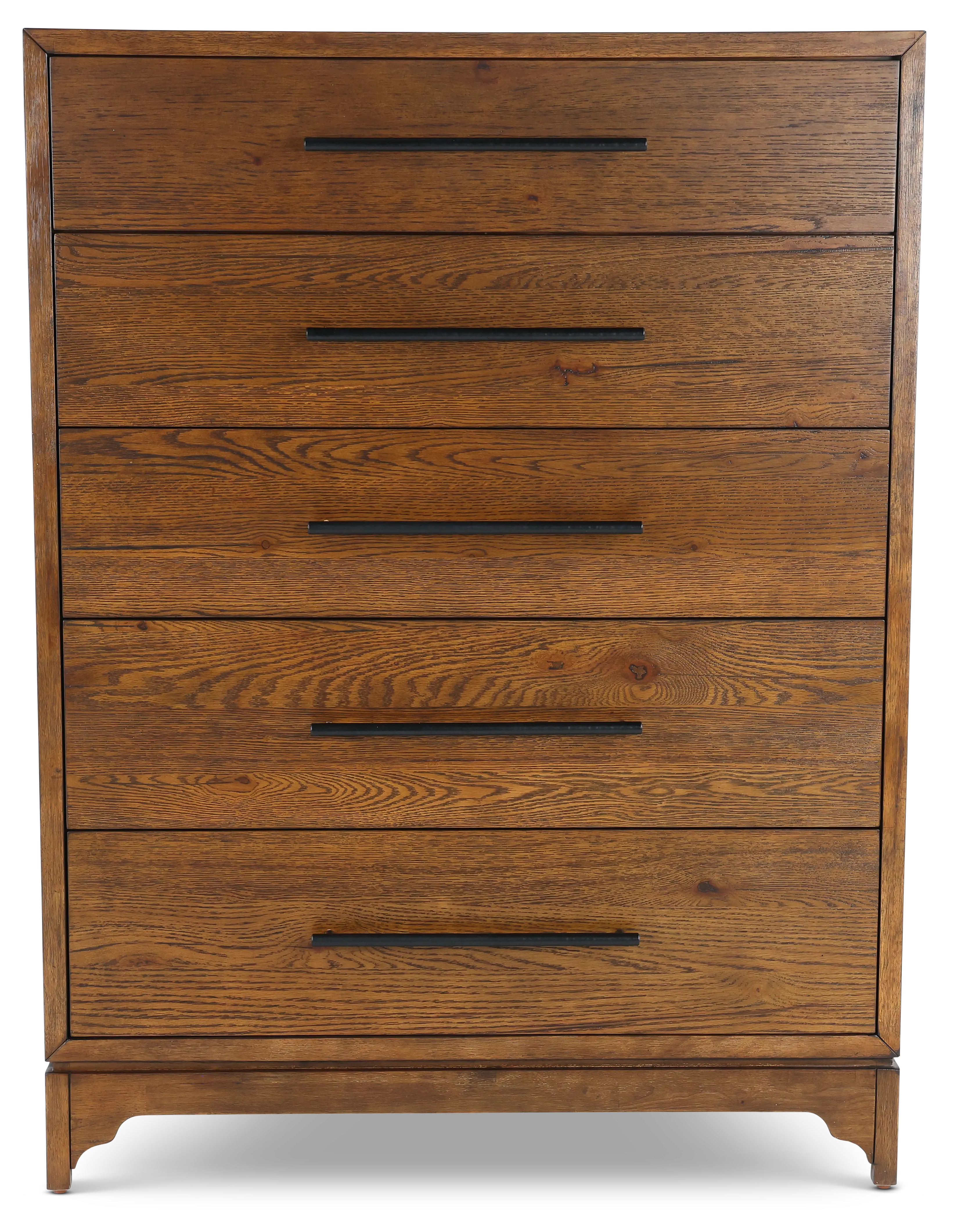 Calhoun Whiskey Oak Chest of Drawers-1