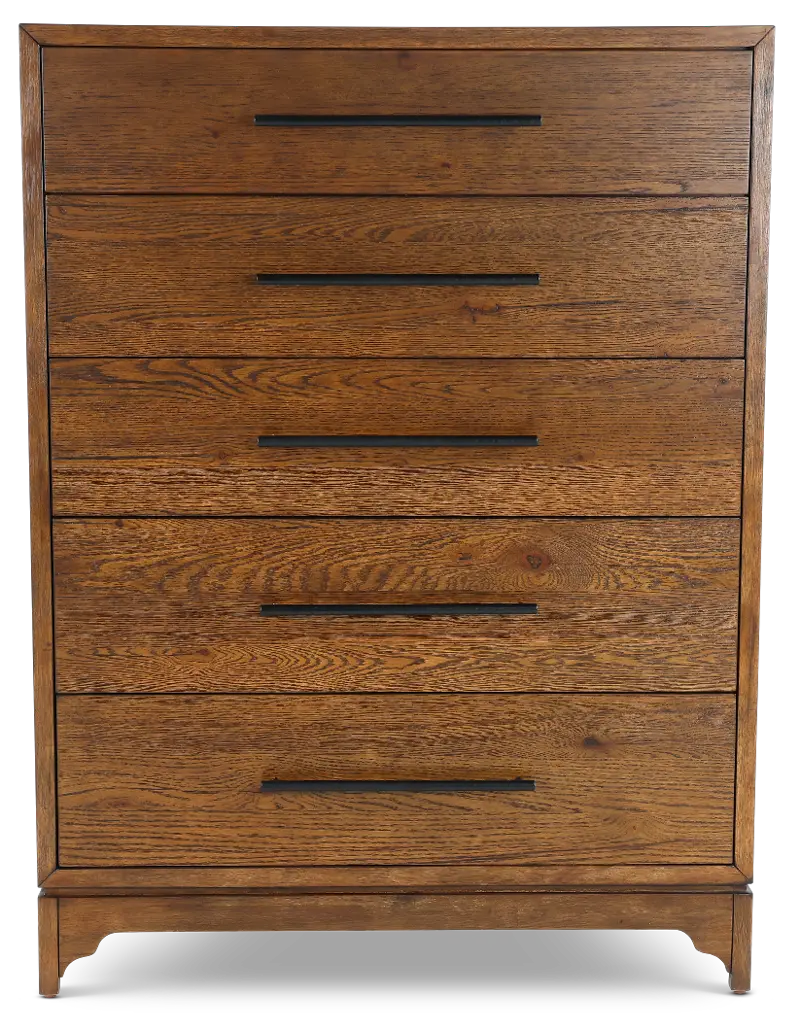 Calhoun Whiskey Oak Chest of Drawers