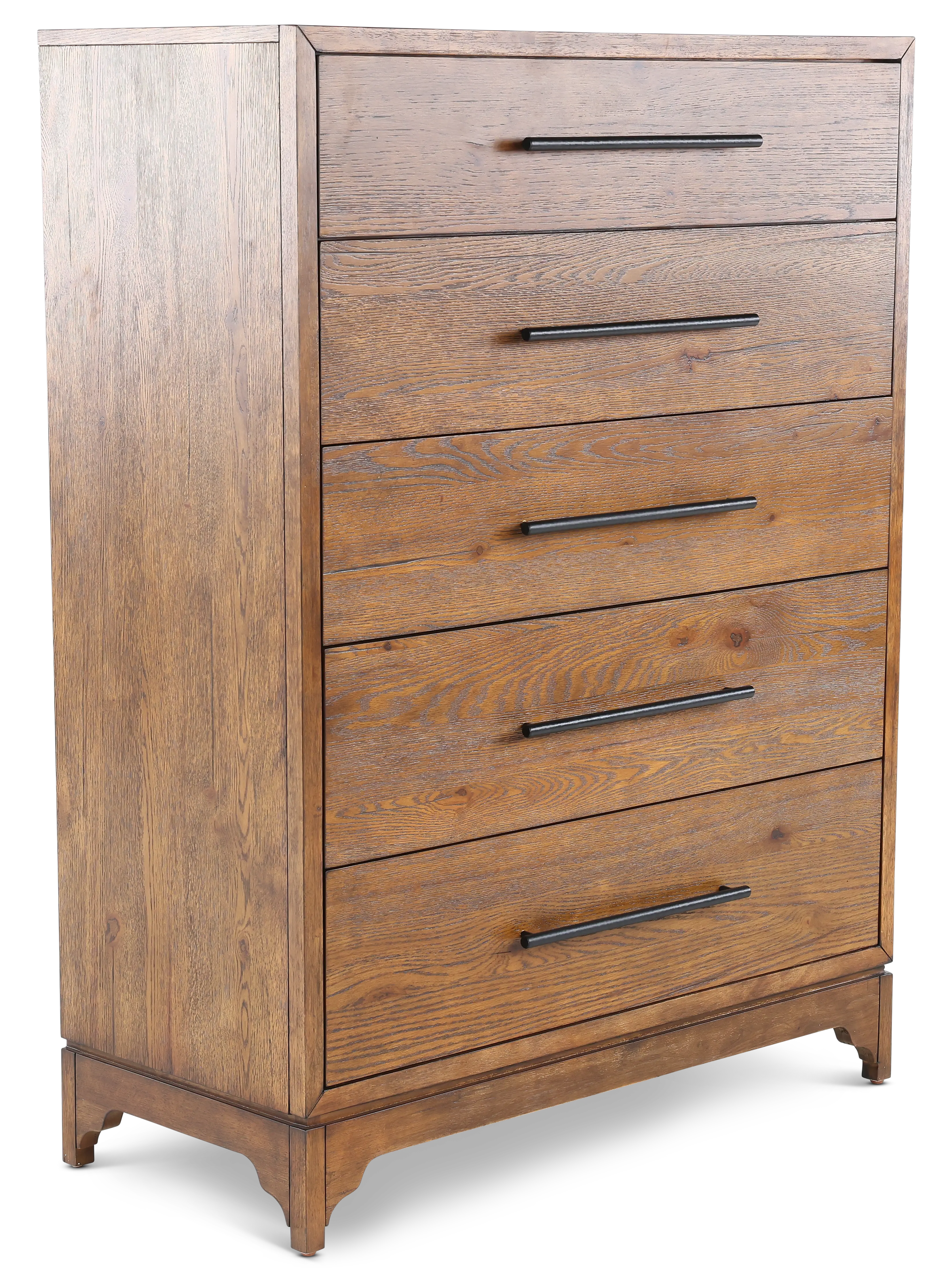 Calhoun Whiskey Oak Chest of Drawers-2