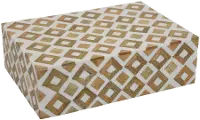 Inlay Decorative Earth Tone Box