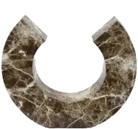 Tabletop Decor Marble Finish