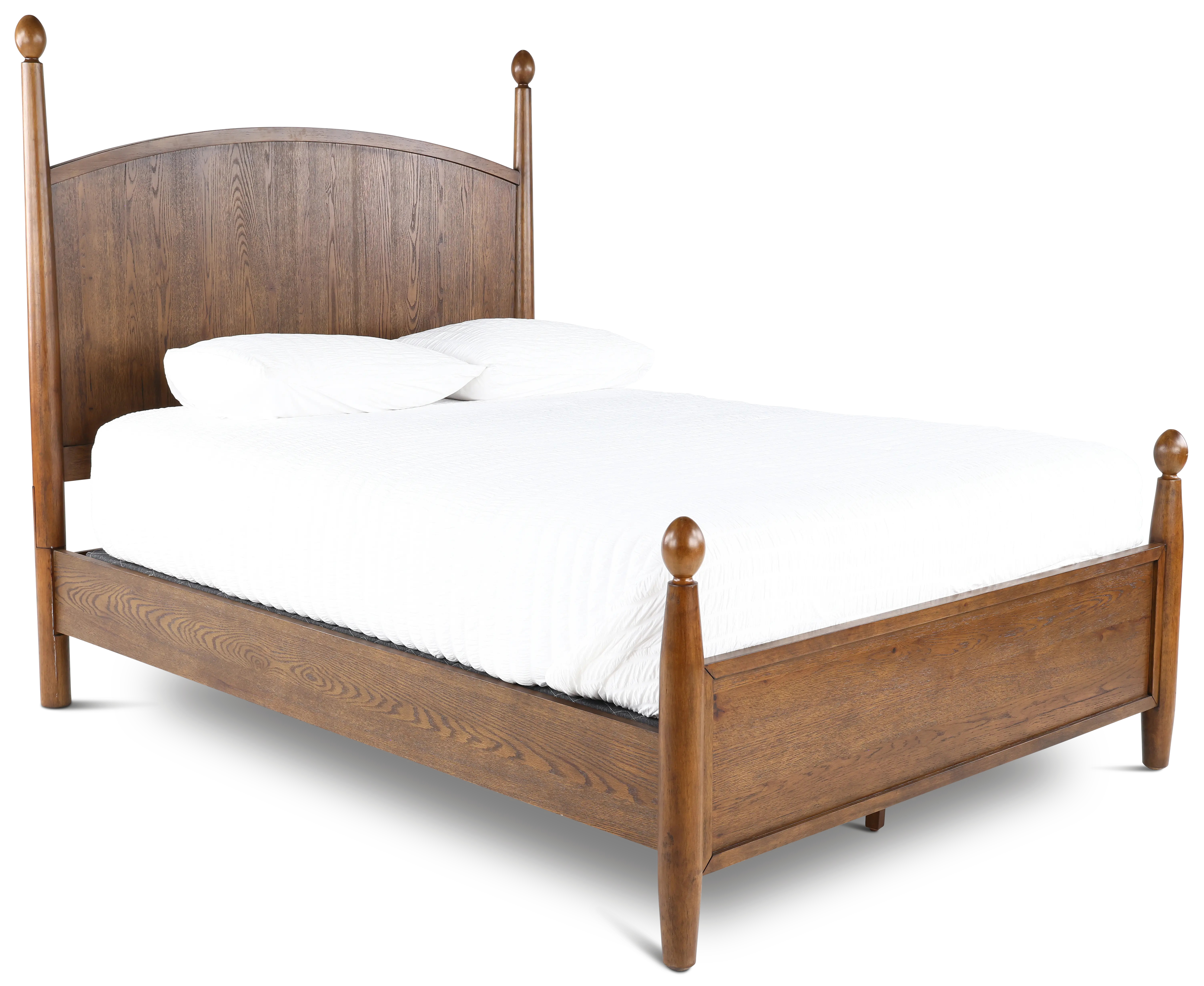 Calhoun Whiskey Oak King Bed-1