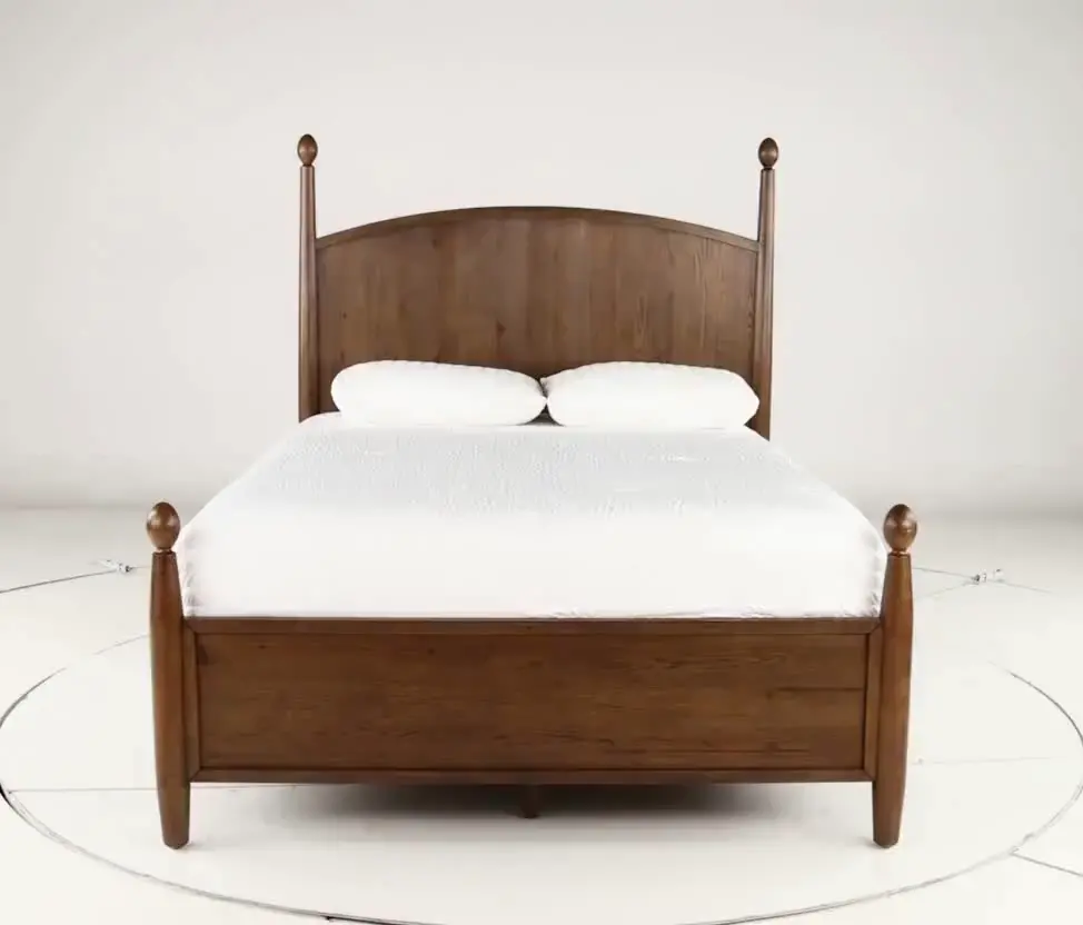 Calhoun Whiskey Oak King Bed-8
