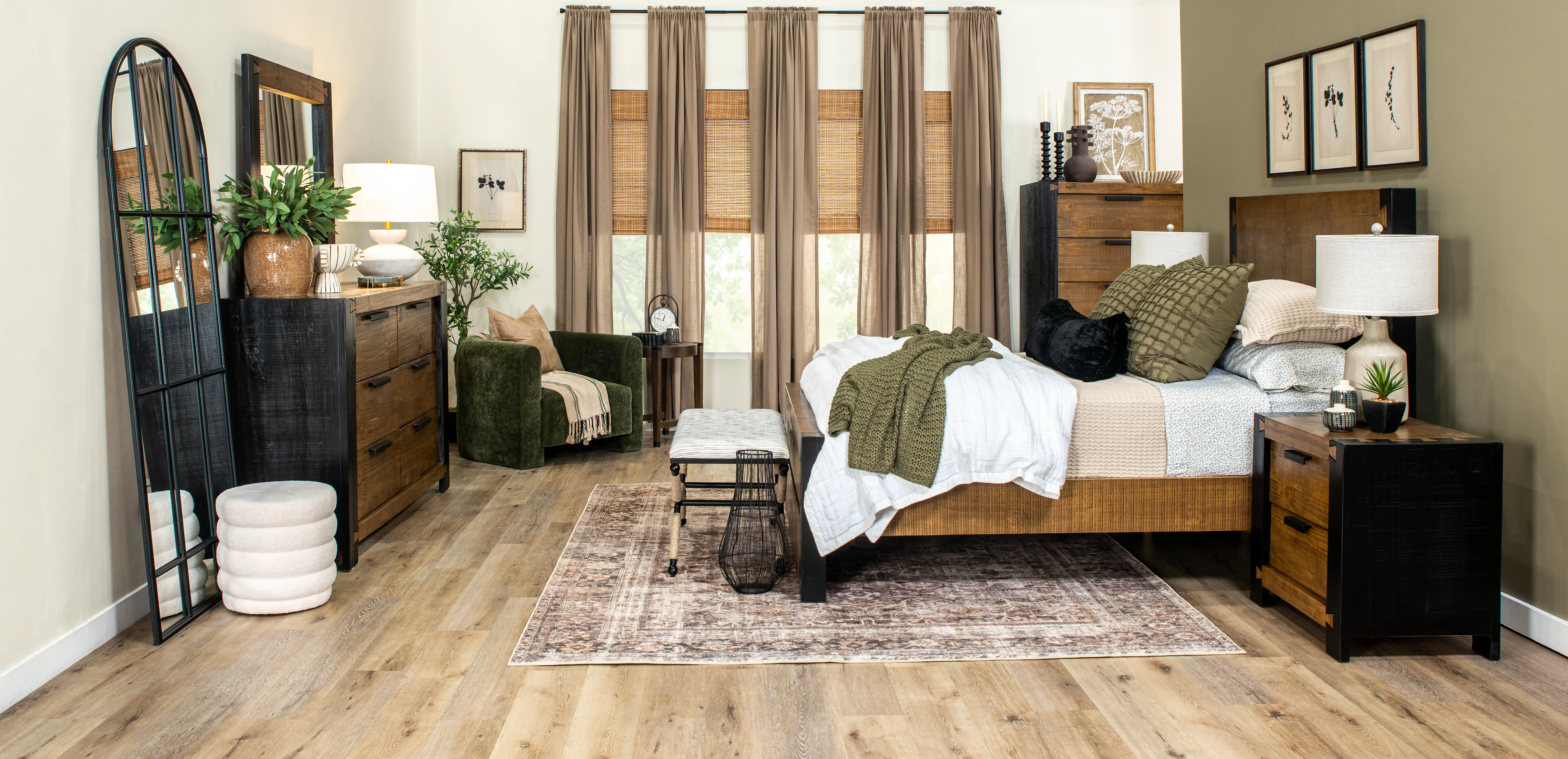 Pacifico Caramel and Black Dresser-10