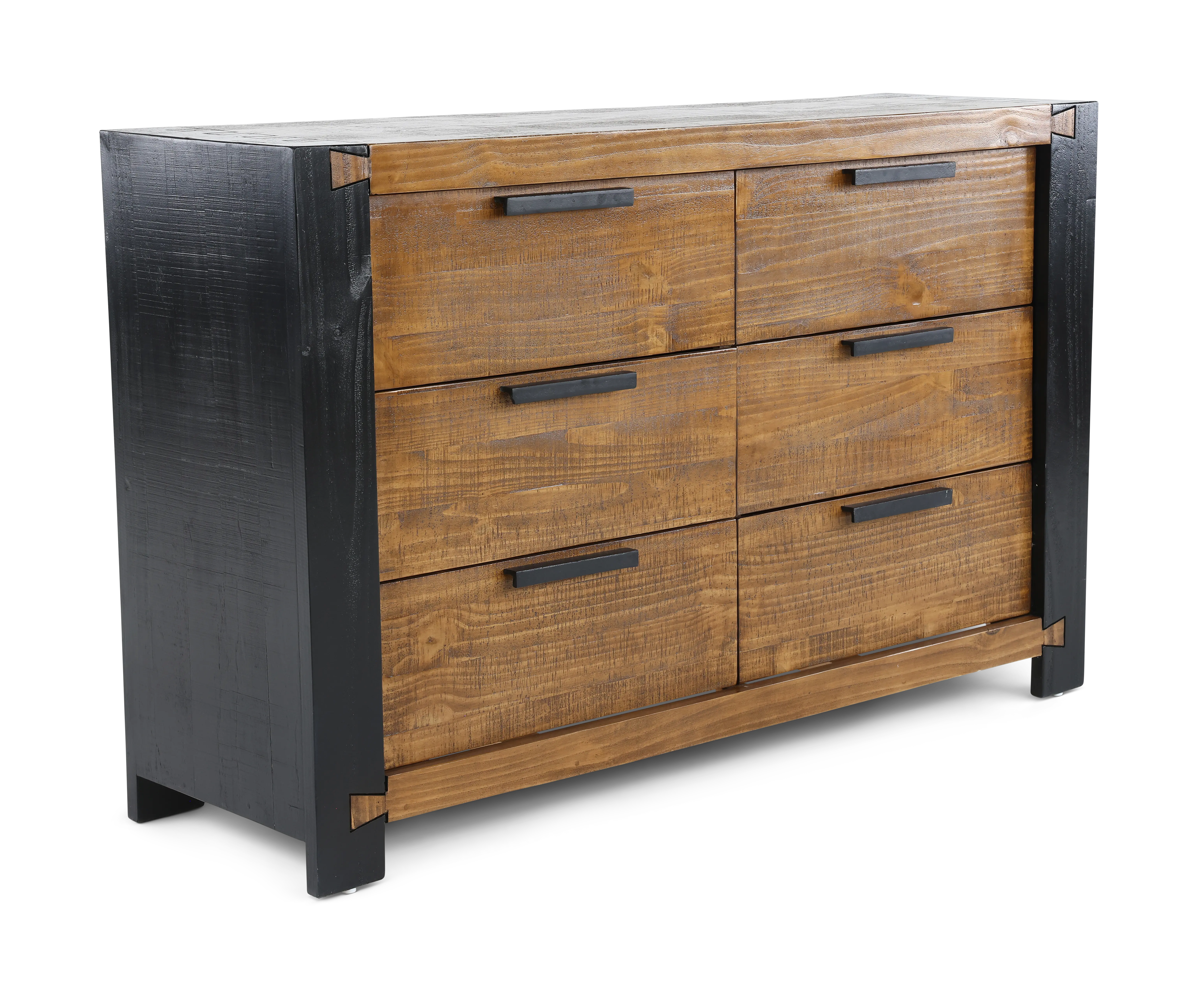 Pacifico Caramel and Black Dresser-2