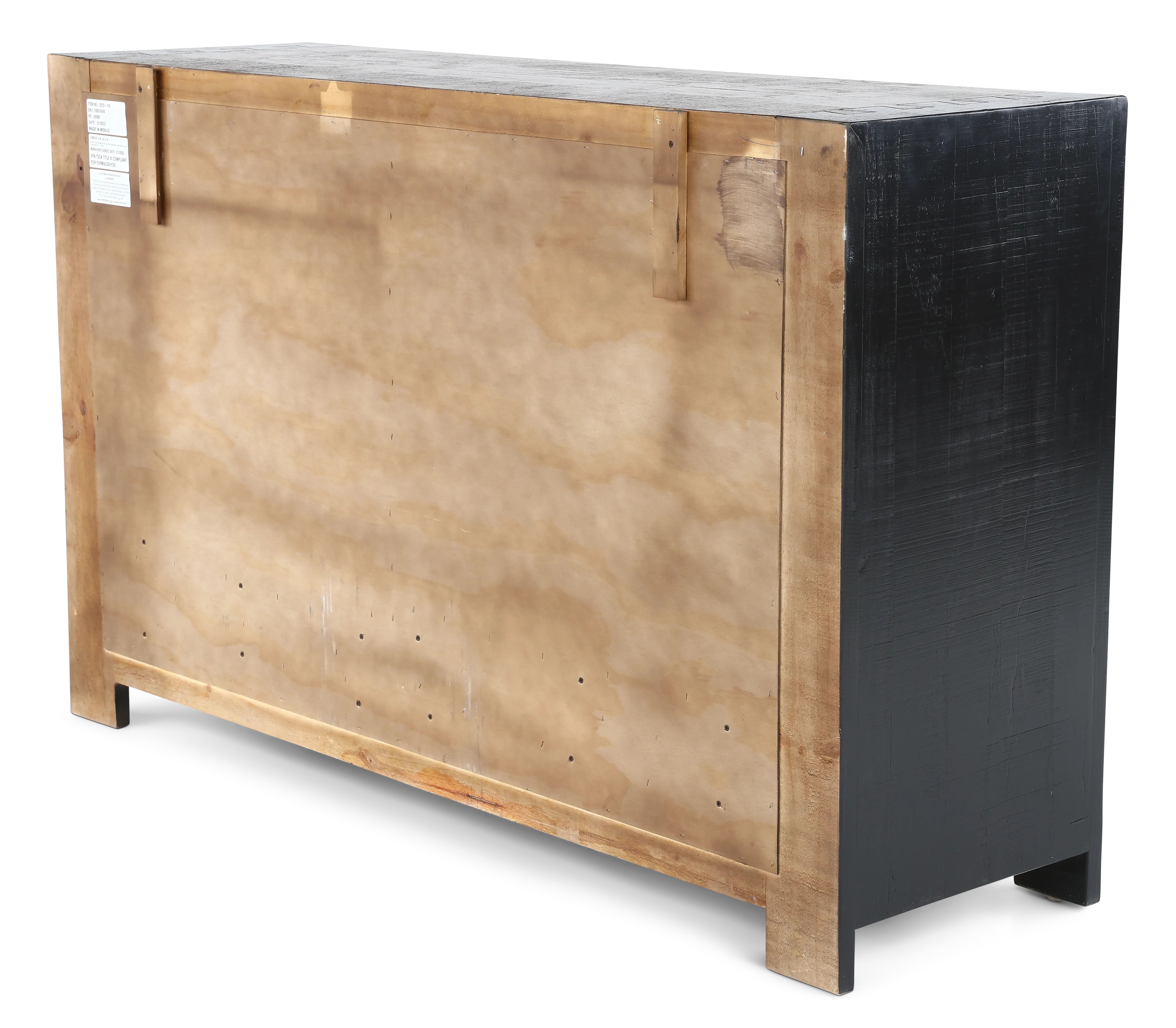 Pacifico Caramel and Black Dresser-5