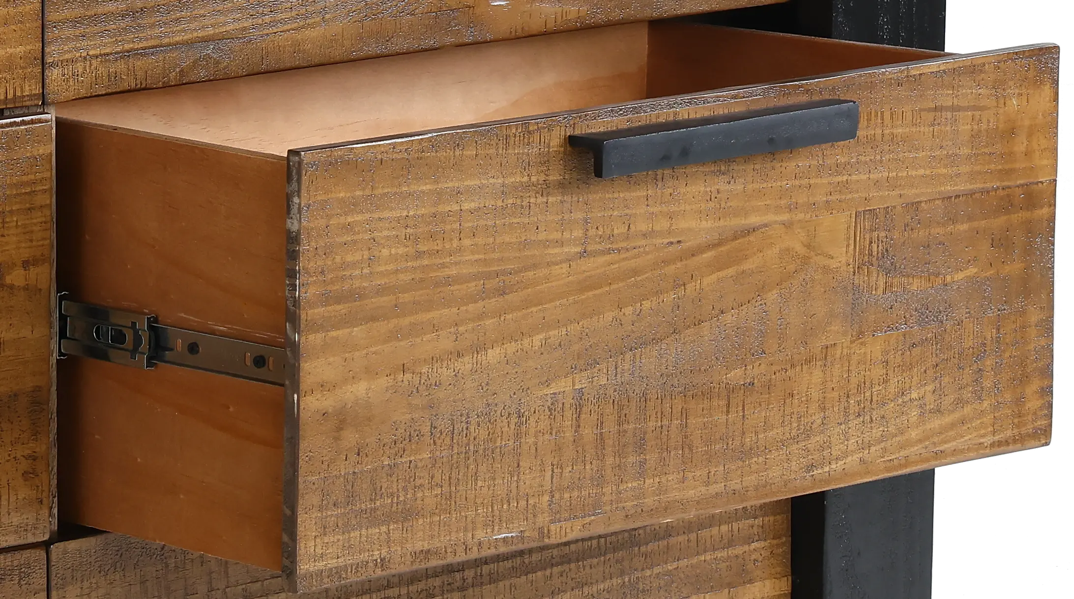 Pacifico Caramel and Black Dresser-7