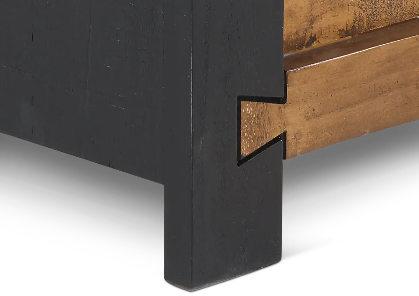 Pacifico Caramel and Black Nightstand-9