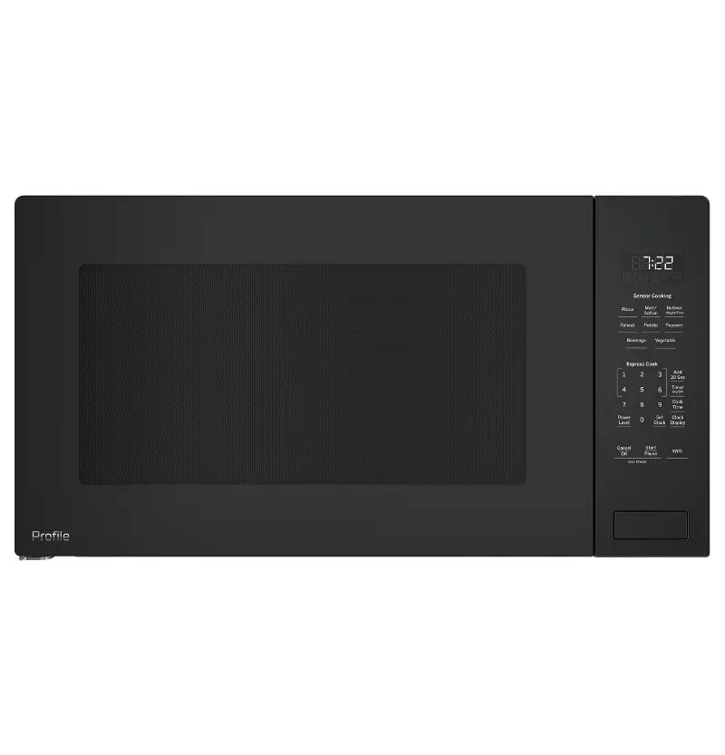 GE Profile 2.2 Cu Ft Built-In Microwave - Black