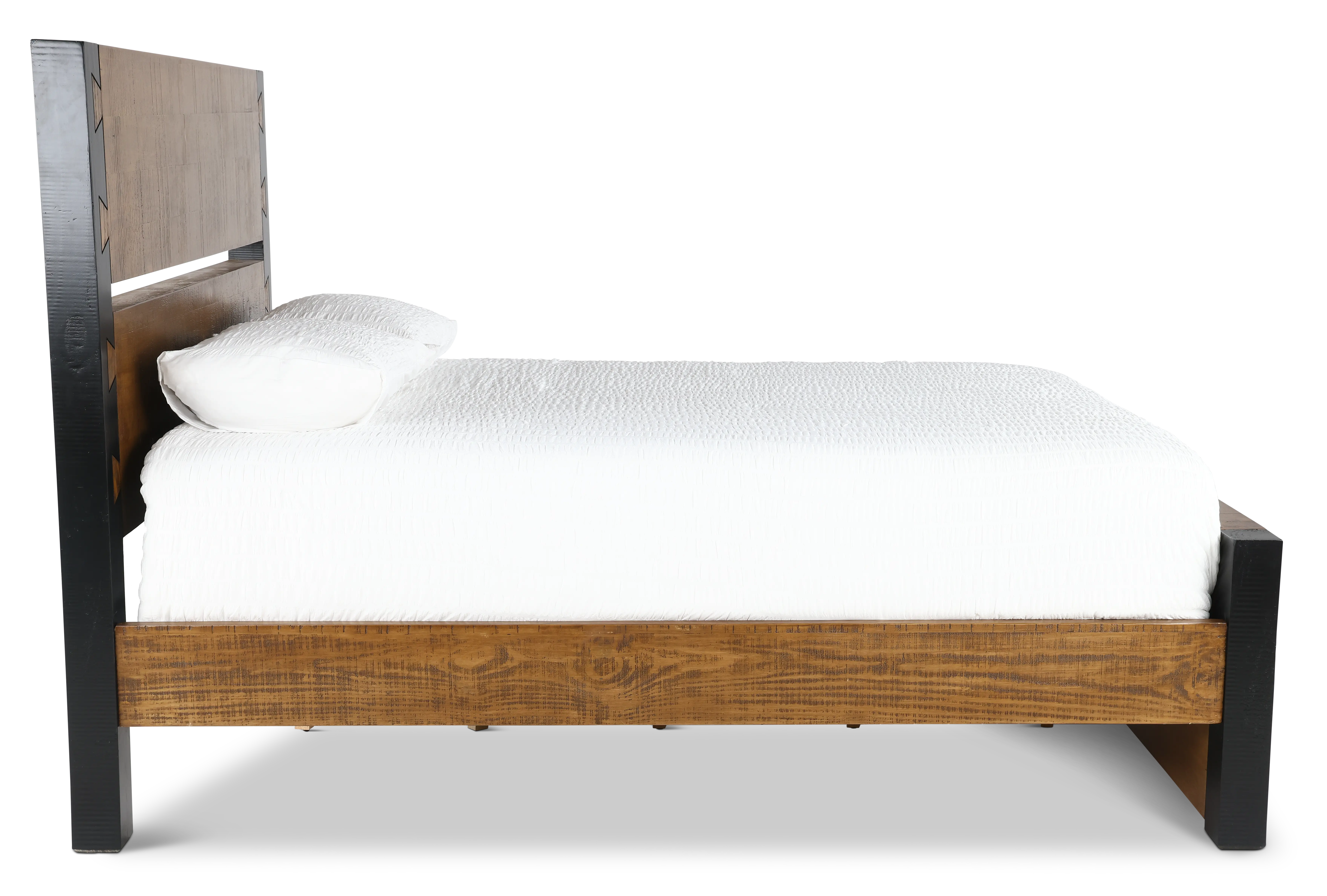 Pacifico Caramel and Black Queen Bed-5