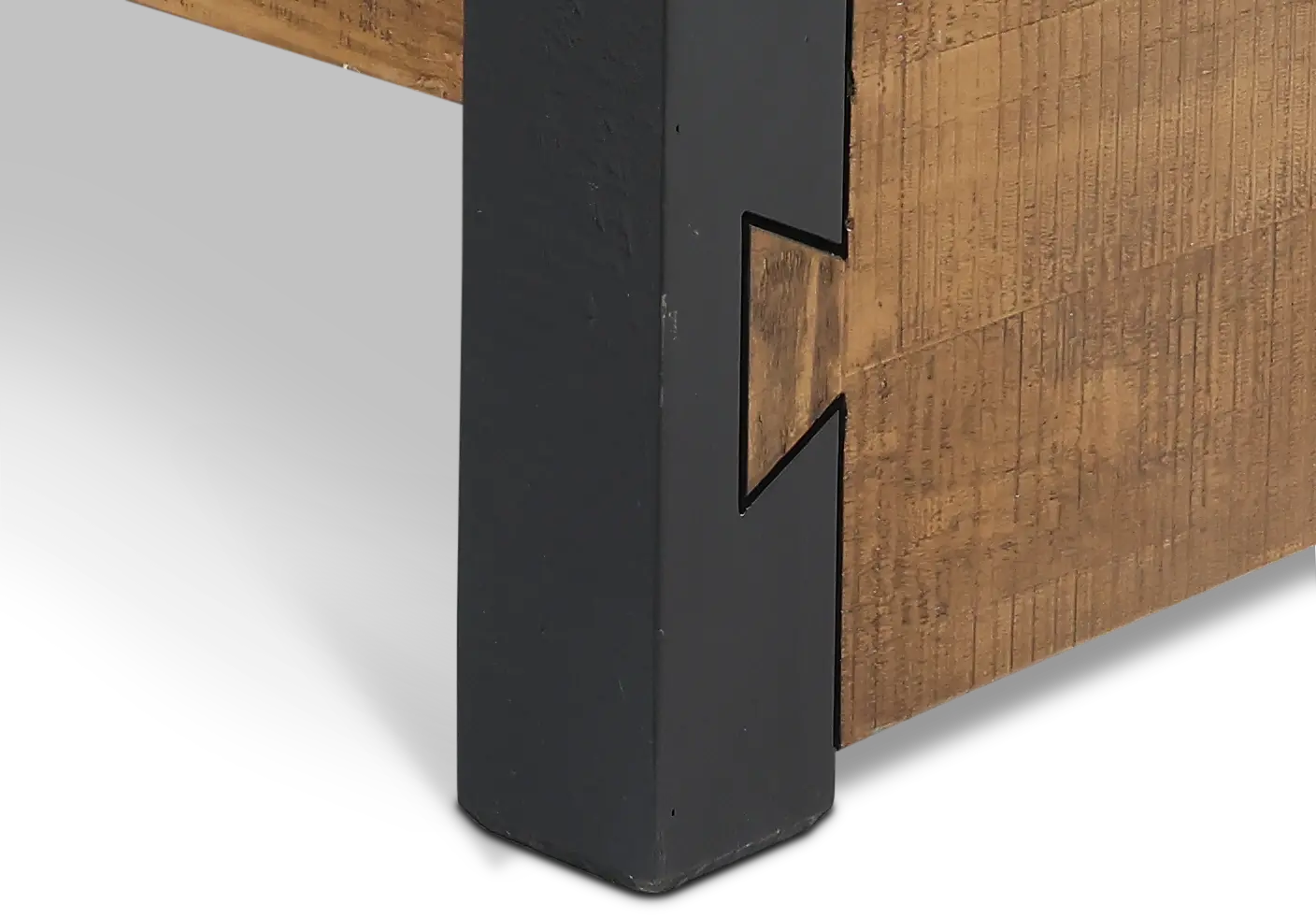 Pacifico Caramel and Black Queen Bed-8