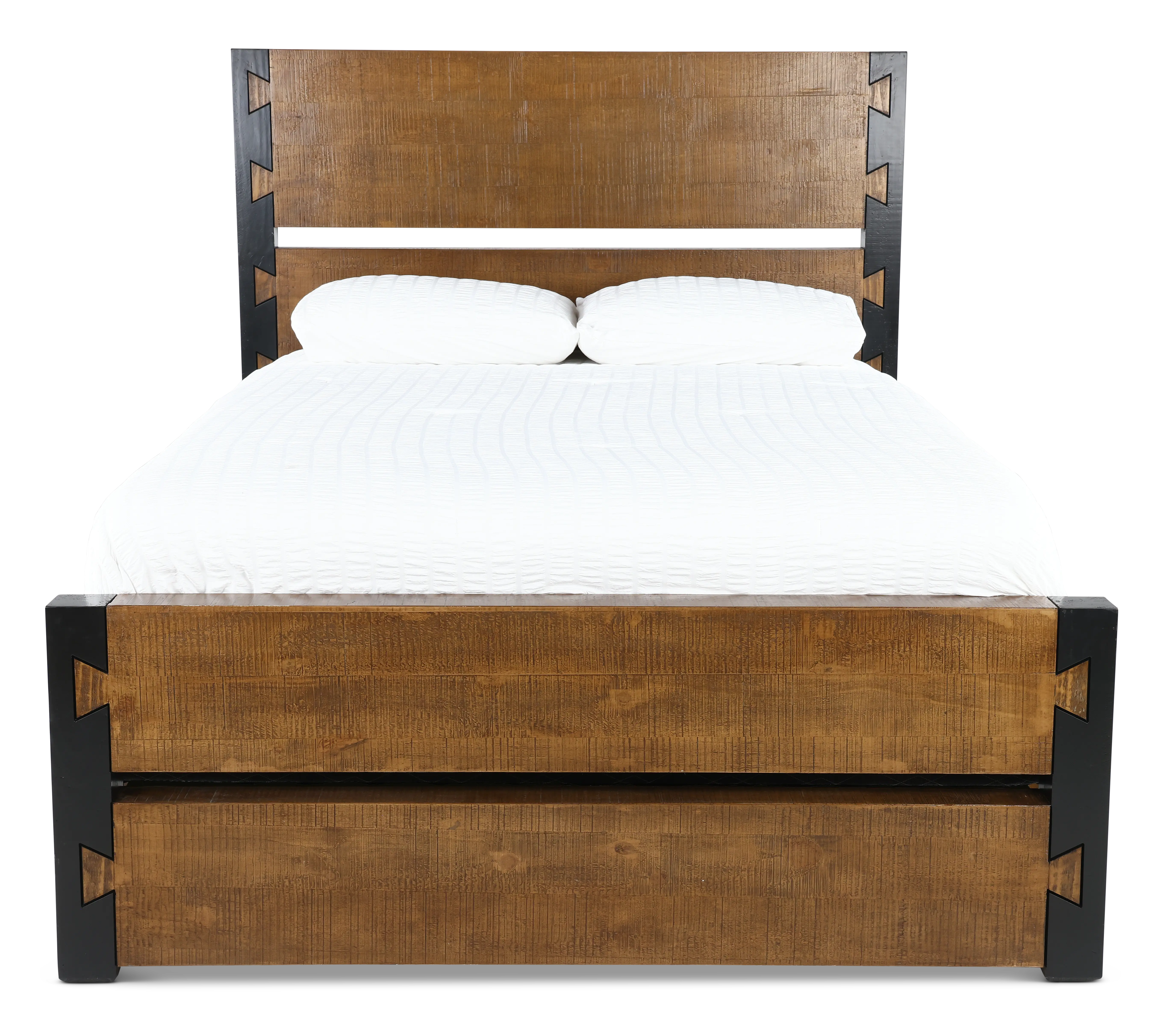 Pacifico Caramel and Black King Bed-3