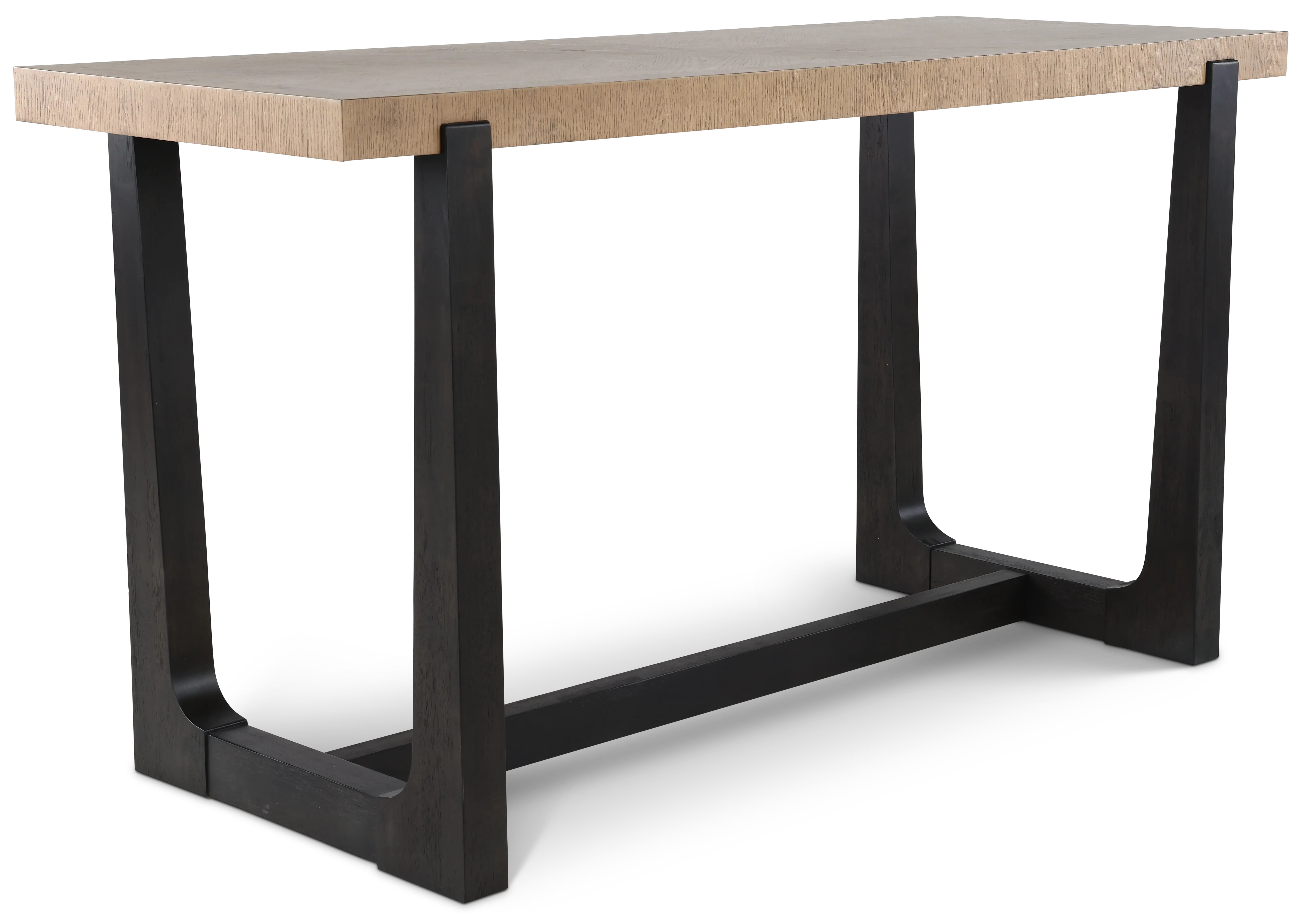 Sudbury Natural and Dark Brown Bar Height Dining Table-1