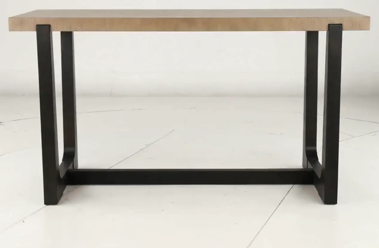 Sudbury Natural and Dark Brown Bar Height Dining Table-7