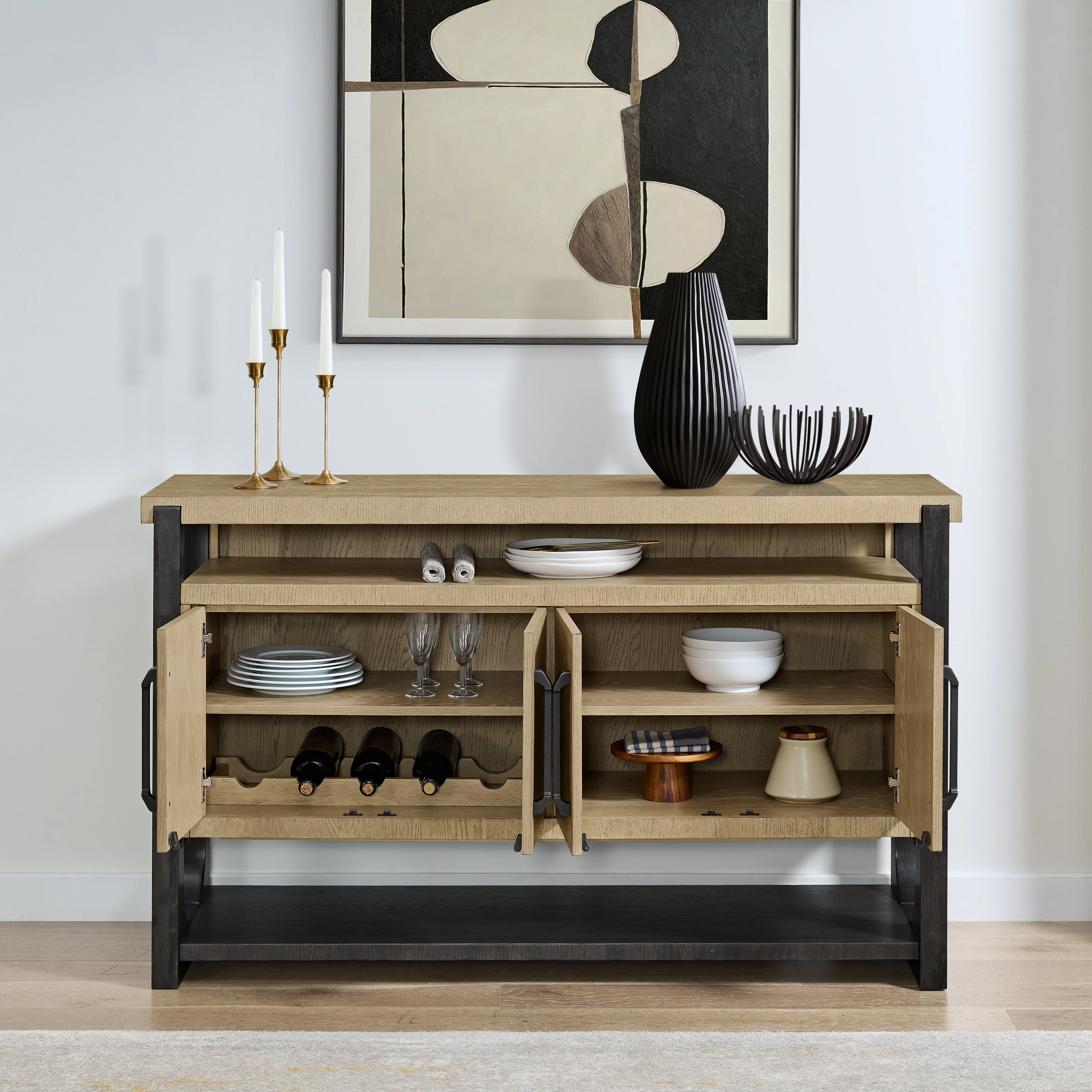 Sudbury Natural Dining Sideboard-12