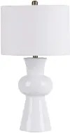 White Ceramic Table Lamp