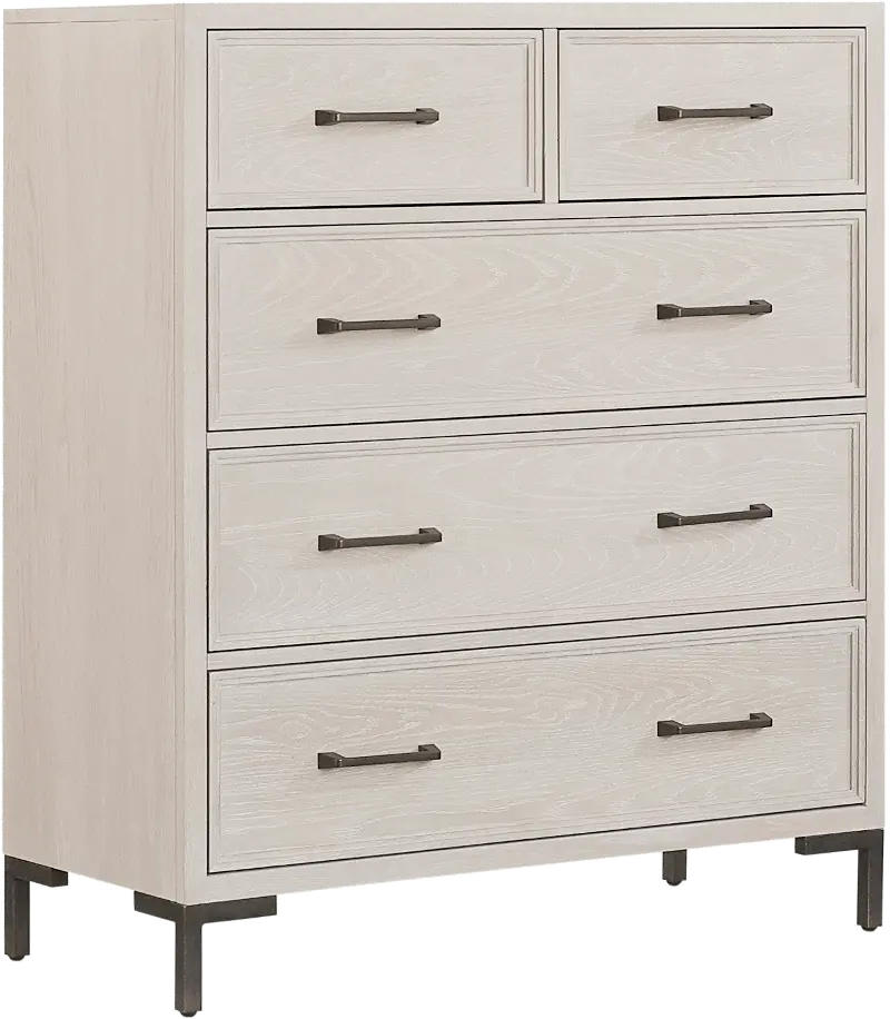 Wallburg Off-White Chest of Drawers