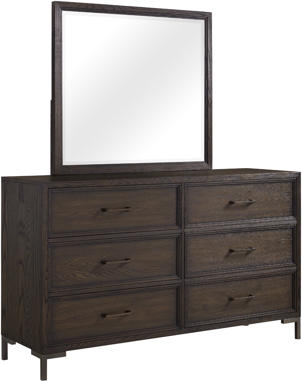 Wallburg Dark Brown Dresser