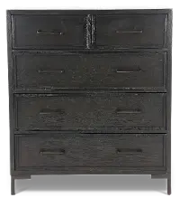 Wallburg Dark Brown Chest of Drawers