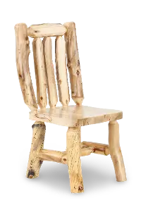 Aspen Natural Log Dining Chair