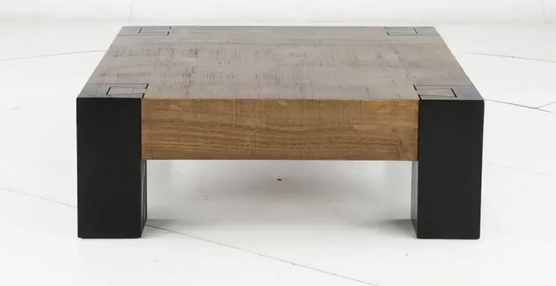 Pacifico Black and Brown Coffee Table-4
