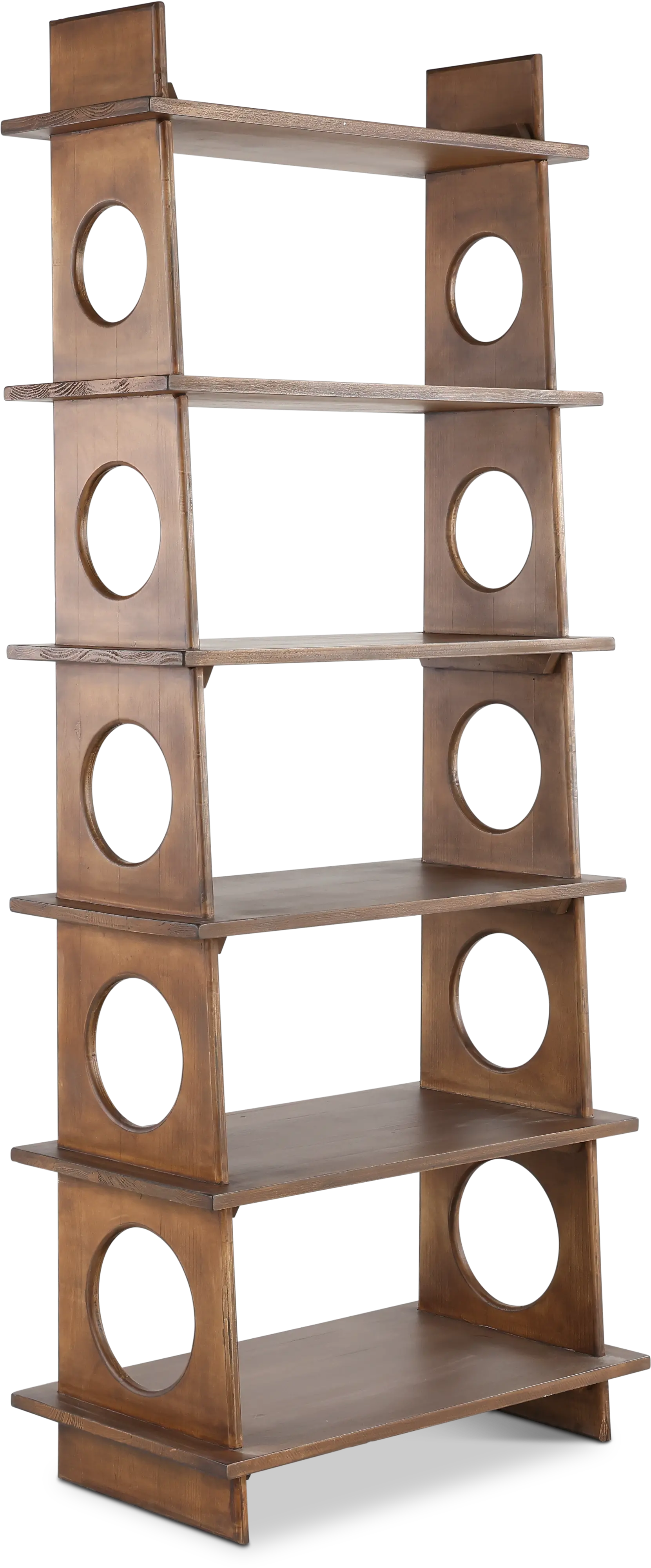 Marabella Circles Brown Bookcase Pier-1