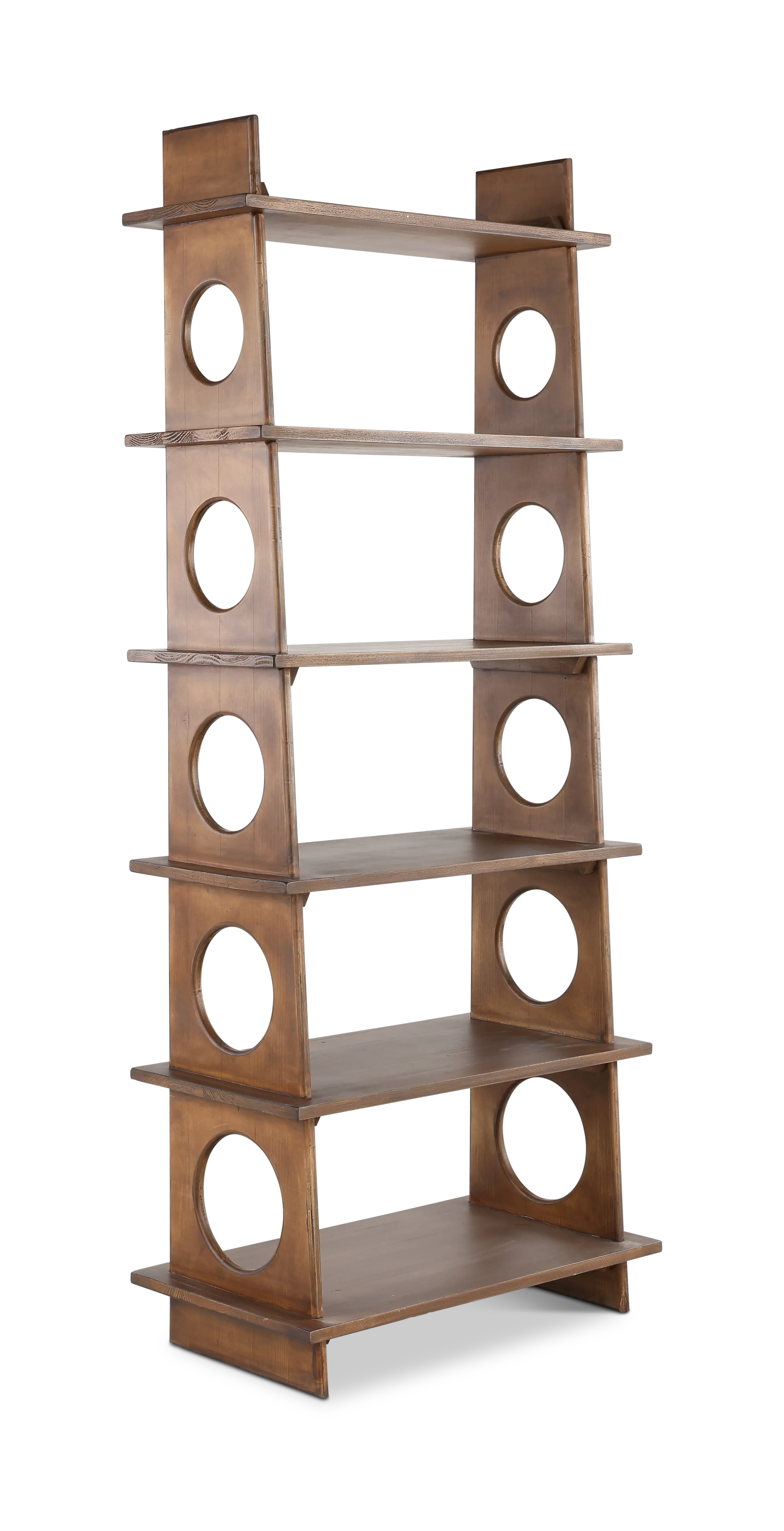 Marabella Circles Brown Bookcase Pier-1