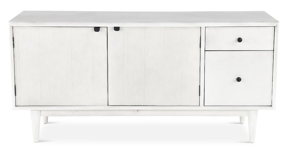 Marabella Peg White TV Stand