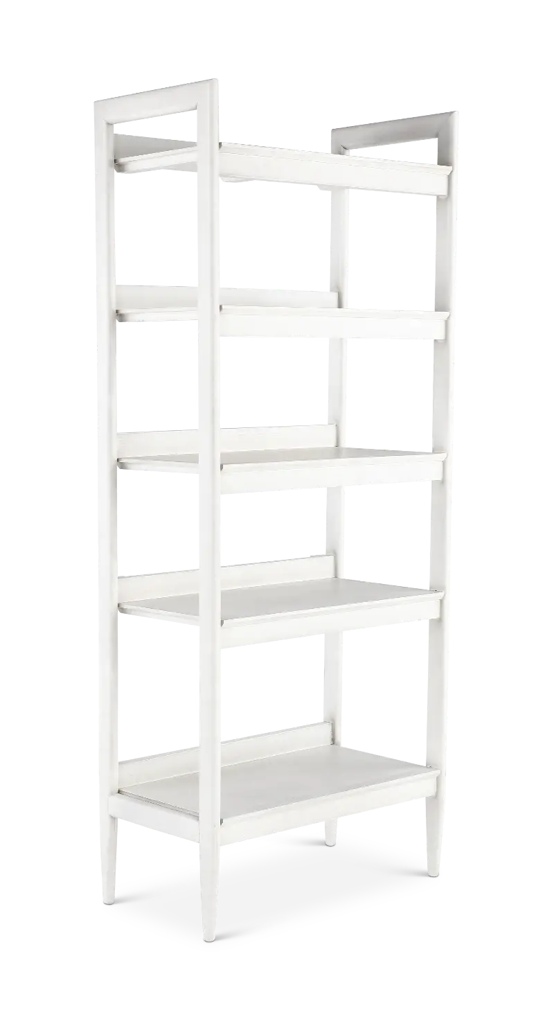 Marabella Peg White Bookcase Pier