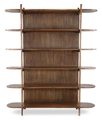 Reed Brown Bookcase