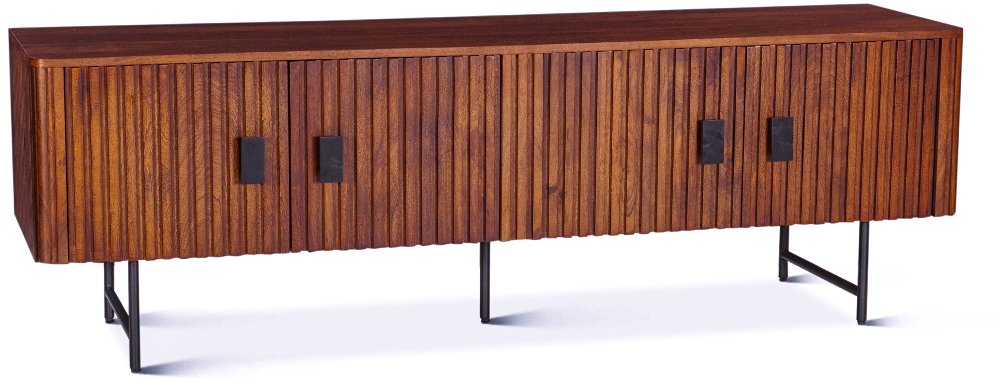 Verbania Brown TV Stand